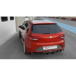 Диффузор заднего бампера на Seat Leon III Cupra